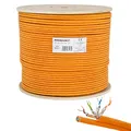 Premium X CAT 7 Netzwerkkabel 250m LAN Kabel Duplex Kupferkabel Ethernet Datenkabel S/FTP PiMF PoE Eca Kat7 Verlegekabel Installationskabel für müheloses Verlegen