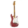 Fender 1957 Stratocaster Heavy Relic Faded Aged Cimarron Red E Gitarre