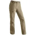 Maier Sports Funktionshose Lulaka Damen Wanderhose, atmungsaktive Outdoor-Hose mit Roll up Funktion beige 34
