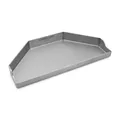 Grillrost.com Das Original Halbrunde Plancha für Kugelgrills – 4 mm Edelstahl - dicht geschweißt