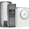 Junkers Bosch CS741 mit Luft/Wasser-Wärmepumpe CS7400iAW 5 ORMB, WH 290 LP1 B