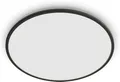 Philips LED Deckenleuchte Superslim 3-in-1 SceneSwitch CL550 IP54 1300lm 2700K, schwarz, Abschaltautomatik, CCT - über Fernbedienung, Dimmer, Dimmfunktion, Farbsteuerung, Farbwechsel, Fernbedienung, Infrarot inkl., dimmbar über Fernbedienung, mehrere Helligkeitsstufen, LED fest integriert, warmweiß - kaltweiß