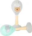 Musikrasseln Pastell, 2er Set, Rasseln, für Kinder, Kinderrasseln, Maracas