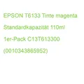 EPSON T6133 Tinte magenta Standardkapazität 110ml 1er-Pack C13T613300 (001034386