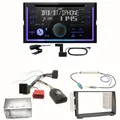 JVC KW-DB95BT Bluetooth Digitalradio Einbauset für Kia Venga