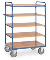 fetra 8242 Etagenwagen Stahl pulverbeschichtet Traglast max. 500 kg Brillantblau RAL