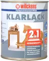 WILCKENS 2W1 Klarlack Matt 750 ml - Dekorative Außenanwendung