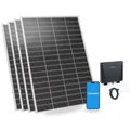 SUNSHARE Ray Lite 800W Balkonkraftwerk Ohne Halterung – komplett Steckdose N-Typ Solarmodule 25 % Effizienz – 800W Mikro-Wechselrichter mit WIFI & AC Kabel – Basic Kit PV Solaranlage Komplettset
