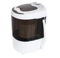 Camry Waschschüssel CR 8054, Mini Waschmaschine + Schleuder, 3 kg, Camping, Braun, weiß