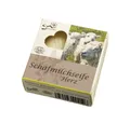 Saling Handseife Schafmilchseife - Herz weiß