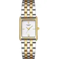 Glanzstücke München Armband-Uhr silber/gelbgold Edelstahl silber/gelbgold