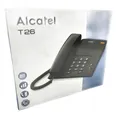 Alcatel Festnetztelefon Telefon Zubehör T26 Schwarz Rückruf Kontrollleuchte Klas