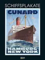 Schiffsplakate 2024: Großer Kunstkalender. Wandkalender mit historischen vintage Plakaten für Schiff-Reisen. 48 x 64cm
