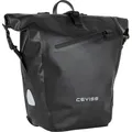 CEVISS 11.0001.01 Fahrradtasche Wasserdicht Singel ( Schwarz ) 25 Liter Schnellverschluss - Schwarz