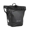 Fahrradtasche Wasserdicht mit Tragegurt Singel Schnellverschluss schwarz 25 L
