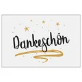 3 Stück Premium Dankeskarten (Klappkarten) mit 3 Umschlägen, Danke, Dankeschön, Karten, Dankekarten, Hochzeit, Geburt, Baby, Taufe, Abschied, Geburtstag, Jubiläum