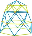 Lifetime Stahl Klettergerüst Geodome Klettergerüst Garten Blau/Lime Ø 238x223 cm