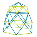 Lifetime Outdoor-Spielgeräte Kletterturm Geodome, blau, 238 x 238 x 223 cm (B x L x H)