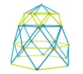 Klettergerüst Geodome Lifetime blau/lime 238x223 cm Kletterturm Spielgerüst