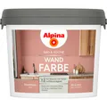 ALPINA Wandfarbe "Bad & Küche", Rosenstaub, matt, 2,5 L - rot