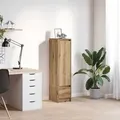 vidaXL Highboard Artisan-Eiche 29,5x34x119,5 cm Holzwerkstoff