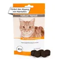 Alfavet FeliGum Hairball Kaudrops zur Unterstützung der Ausscheidung verschluckter Haarballen, Ergänzungsfuttermittel für Katzen, 40g Beutel