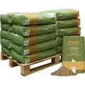 STROY Strohgranulat Einstreu 15kg x 20 Sack 300kg Palette