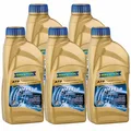 5x 1 Liter RAVENOL Getriebeöl ATF+4 Fluid für Chrysler MS-9602 Fiat 9.55550-AV4