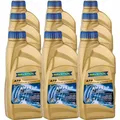 9x 1 Liter RAVENOL Getriebeöl ATF+4 Fluid für Chrysler MS-9602 Fiat 9.55550-AV4