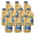 10x 1 Liter RAVENOL Getriebeöl ATF+4 Fluid für Chrysler MS-9602 Fiat 9.55550-AV4