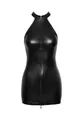 Noir Handmade Minikleid Minikleid in schwarz - L