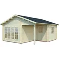 Palmako Gartenhaus Irene, BxT: 564x598 cm, 21,9+5,2 qm beige
