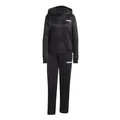 adidas Damen Essentials Linear Track Suit, black, S
