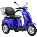 LuXXon Elektromobil "E3800", max. 20 km/h, Reichweite: 65 km, blau