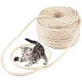 Katzen Kratzbaum Sisalseil 6mm 100m natur geeignet für DIY Bastel