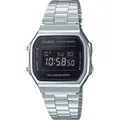 Casio Casio Retro Silber Unisex Armbanduhr A168WEM-1EF