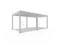 PergoLine Superior Pergola 3 m x 6 m sand