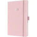 Sigel Taschenkalender Wochenkalender Jolie ca. A5 Hardcover soft pink 2026