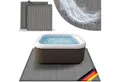 tillvex Pool-Bodenschutzfliese tillvex® Whirlpool Unterlage eckig 200 cm Bodenmatte Pool Untergrund, Matte viereckig Whirlpools Thermo Bodenschutzmatte Pool Untergrund, Whirlpool Unterlage eckig 200 cm Bodenmatte Poolunterlage, Whirlpool Unterlage eckig 200 cm