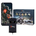 4G Motorrad und Fahrzeug GPS Tracker, Vehicle Finder 2.0 von PAJ GPS, Direktanschluss 9-75 V, Live-Ortung per App, 365 Tage Streckenspeicher, Alarmmeldungen direkt auf Ihr Handy