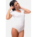 Evoni Stringbody Damen Kurzarmbody weiß L(40)