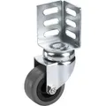Lenkrolle mit Winkelblech 50 x 22 mm, Tragkr. 40 kg