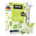 INSTICK Zuckerfreies Instant-Getränk (Holunderblüte) - 1 Packung für 12 x 0,5-1 L - Veganes Getränkepulver Kalorienarm & Vitamin C - Instant-Pulver