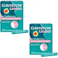 GAVISCON LIQUID Doppelpack 2X24X10 ml Suspension zum Einnehmen
