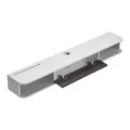 TV Schrank mit Kabelloch Hängender Fernsehschrank Wandmontage Weiß 140cm