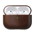 Nomad, Modern Leather Schutzhülle stoßfest für Pods 4, Braun