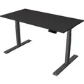 Steh-/Sitztisch SmartOffice elektrisch Fuß anthrazit 140x70x63-127cm anthrazit