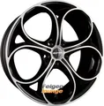 GMP Drake glossy anthracite 8.5x20 ET31 - LK5/110 ML65.1 Alufelge grau