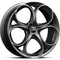 Alufelgen GMP DRAKE 20" 8.5J 5x110 ET 31 65.1 GRAPHITE LUCIDO