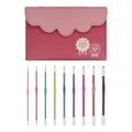 KnitPro Zing Deluxe Einfache-Häkelnadel-Set | 9 Größen (2 mm bis 6 mm)